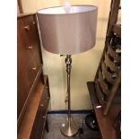 POLISHED CHROME LAMP STANDARD