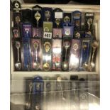 SELECTION OF CASED SOUVENIR TEASPOONS