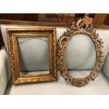 TWO GILT PICTURE FRAMES