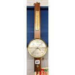 ROSEWOOD BAROMETER HEIGHT 53CM