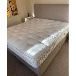 GOOD QUALITY HARRISON SUPER KING SIZE BED (MATTRESS 180CM WIDE APPROX) WITH DRAWER DIVAN BASE AND
