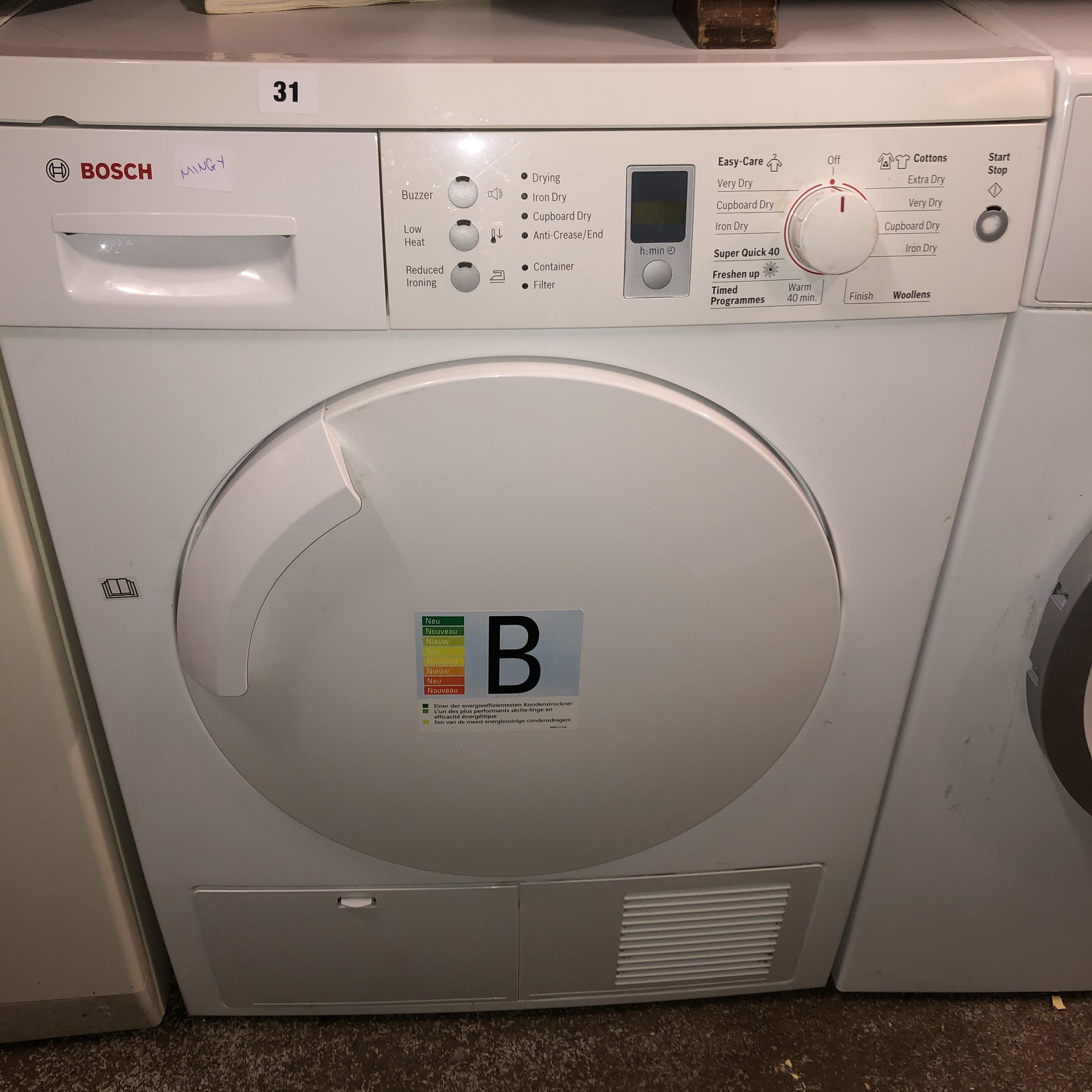 BOSCH TUMBLE DRYER