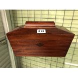 REGENCY SARCOPHAGUS SHAPE CADDY BOX