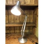 SILVER ANGLEPOISE DESK LAMP