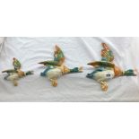 SET OF THREE BESWICK FLYING DUCKS