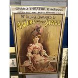 POSTER - THE GRAND THEATRE BLACKPOOL,