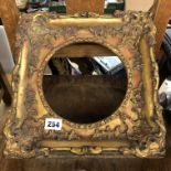 GILDED SWEPT HEAVY PICTURE FRAME