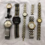 FIVE ASSORTED VINTAGE WATCHES