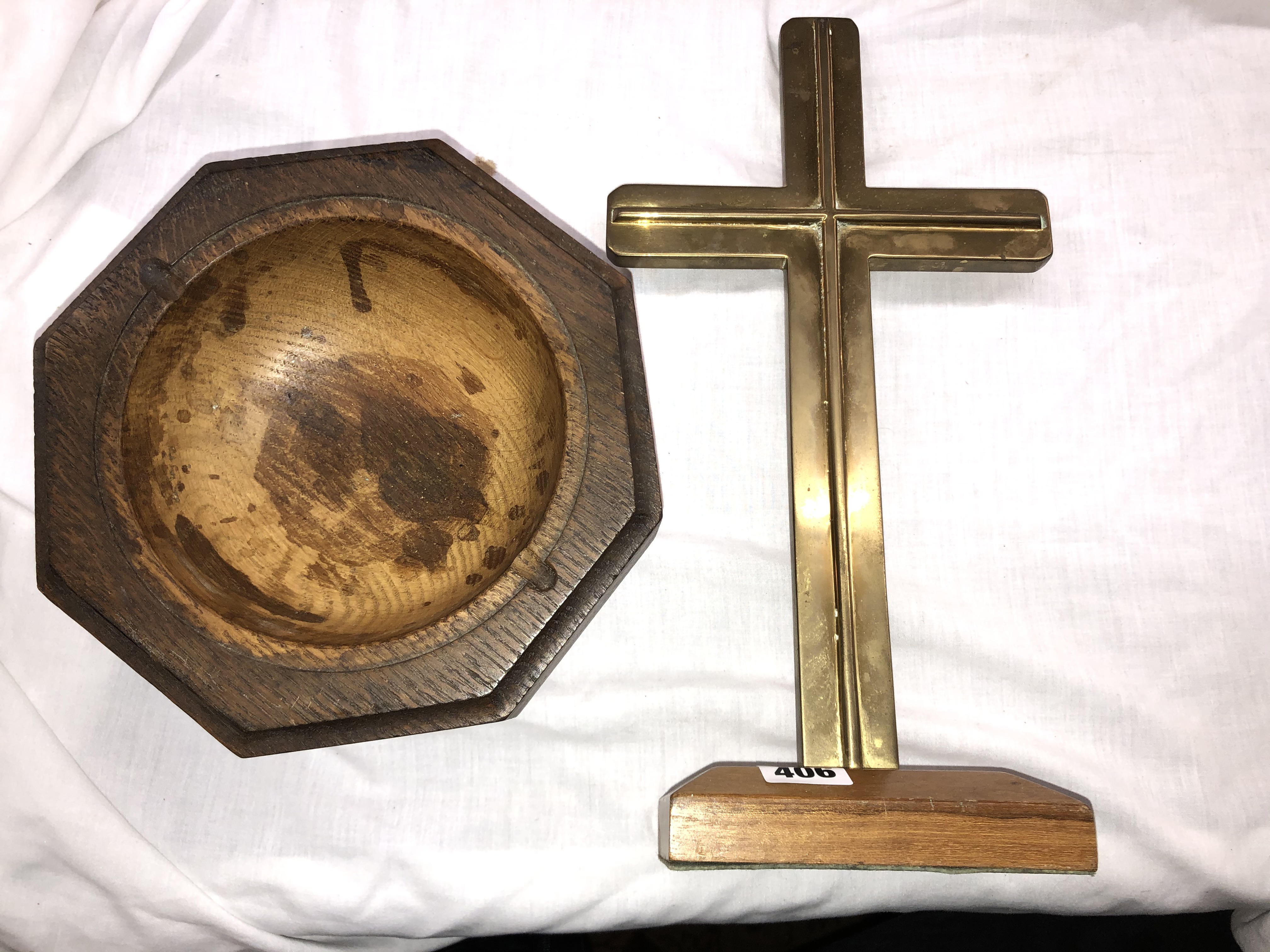 BRASS CRUCIFIX,