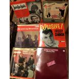 CRATE OF 1960S/70S LP INCLUDING JAZZ, CLIFF RICHARD AND THE SHADOWS, SKIFFLE, ELVIS,