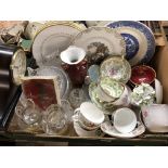 PARAGON BONE CHINA DINNER PLATES, PARAGON CABINET TEACUPS AND SAUCERS,