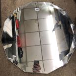 DODECAGON BEVELLED FRAMELESS MIRROR