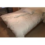 WOODEN BASED SINGLE BED AND MATTRESS