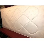 TWO CREAM PATTERNED SINGLE MATTRESSES