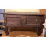 FRENCH PROVINCIAL OAK DOUGH CHEST