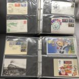 TWO A4 BINDERS OF GB AND WORLD FIRST DAY COVERS INCLUDING 1938 GERMAN 1ST DAY COVER,