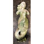 COMPOSITE FIGURE OF A MERMAID 61CM H