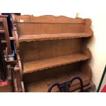 ELM GRADUATED OPEN BOOKCASE