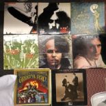 CASE OF RECORDS - LED ZEPPELIN, PINK FLOYD, FOREST, NICK CAVE, T.