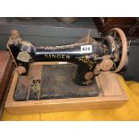 SINGER MANUAL SEWING MACHINE A/F