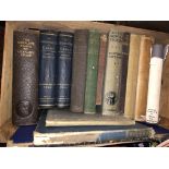 CRATE OF HARDBACK BOOKS INCLUDING THE PLAYS OF BERNARD SHAW, RUDYARD KIPLING,