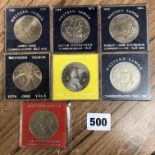 WESTERN SAMOA COMMEMORATIVE ONE TALA COIN ISSUES INCLUDING JAMES COOK COMMEMORATIVE ,