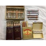 A CASE OF FOUR AND A CASE OF THREE EMBASSY EMPEROR LARGE CORONA CIGARS,