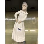 NAO SPANISH PORCELAIN FIGURE 'TORN NIGHTGOWN'
