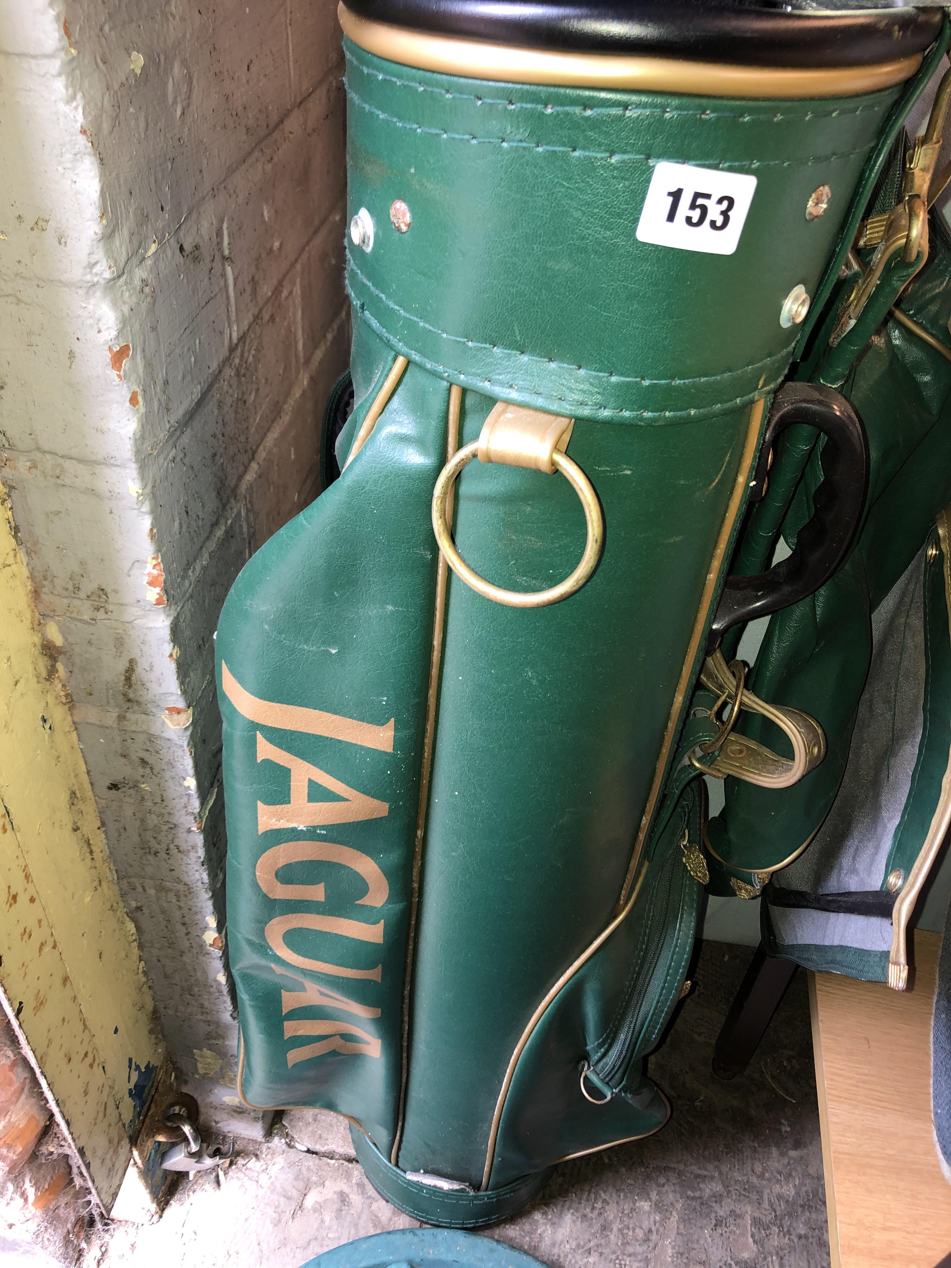 JAGUAR -GOLF BAGS WITH SELECTION OF CLUBS - Image 2 of 3