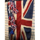 VINTAGE UNION JACK FLAG AND BUNTING