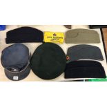 GERMAN SIDE CAPS WITH OTHERS, GREEN BERET,