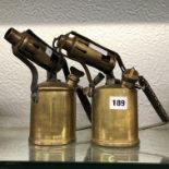 TWO BRASS PRIMUS BURNERS
