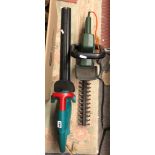 BOSCH HEDGE CUTTER AND ONE OTHER