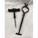 19TH CENTURY CORKSCREW