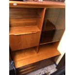 1970S G PLAN SMALL DRINKS CABINET LOUNGE UNIT 170CM X 124CM W X 50CM D