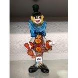 MURANO GLASS CLOWN