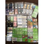 TEN SLEEVES OF TELECOM AND PHONE CARDS,