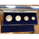 CASED BAILIWICK OF JERSEY PROOF COIN SET