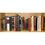 SHELF OF MAINLY FOLIO SOCIETY HISTORICAL, ST JOAN OF ARC, ELIZABETH I,