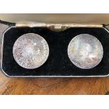 CASED PROOF MARY THERESA THALER COIN DUO