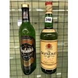 GLENLIVIT AND GLENFIDDICH WHISKY