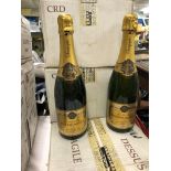 FOUR CASES OF ETIENNE DEFOURS CHAMPAGNE