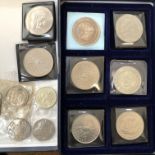 SELECTION OF QUEEN ELIZABETH II COINS, COMMEMORATIVE ISSUES, PRINCE OF WALES AND LADY DIANA SPENCER,