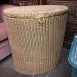 LLOYD LOOM OVAL LINEN BASKET