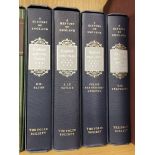 FOLIO SOCIETY THE HISTORY OF ENGLAND FOUR VOLUMES FROM THE TUDORS TO 2000