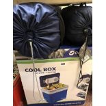 OATWELL COOL BOX AND TWO HI GEAR SLEEPING BAGS