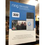 BOXED RING VIDEO DOORBELL