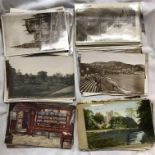 SELECTION OF PICTURE POSTCARDS, ASSORTED, TOPOGRAPHICAL INCLUDING FRENCH TOWNS ,