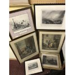 SIX CRIES OF LONDON LITHOGRAPHIC PRINTS,