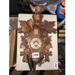 SMALL CUCKOO CLOCK WITH WEIGHTS